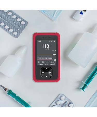 Buy Dexcom G7 Deer Silicone Shockproof Case with AirTag - Protective Cover for G7 Receiver - YouShares (Red) - Buy Online on GoSupps.com