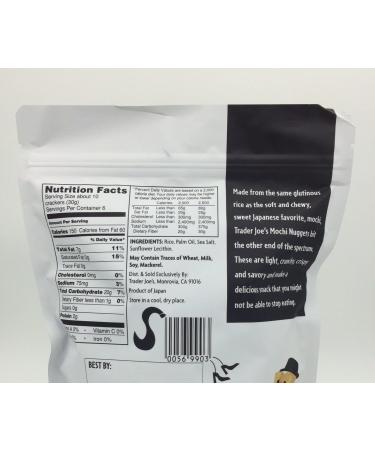 Trader Joe's Crispy Crunchy Mochi Rice Nuggets 6.35oz (180g) - 2-Pack - Buy Online on GoSupps.com