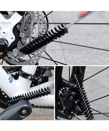 9-Piece Bike Chain Cleaner Brush Set - Cycling Tools Kit for Mountain, Road, City, Hybrid, BMX Bicycles & Motorcycles - Buy Online on GoSupps.com
