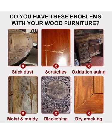 All-in-One Wooden Furniture Special Anti-Cracking Polishing Maintenance Oil Wood Furniture Waxing Care Cleaner - Versatile Care for Your Wood Treasures (2 Set) - Buy Online on GoSupps.com