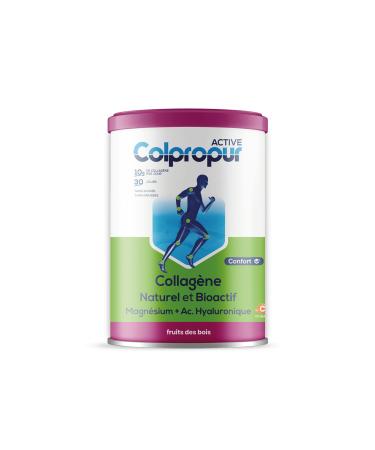 Hydrolyzed Collagen Powder | 30 Days | Exercise, Muscles & Joints | Vitamin C, Hyaluronic Acid, Magnesium | Forest Fruit Flavor | COLPROPUR