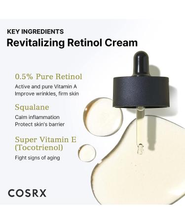 COSRX Retinol 0.5 Oil Anti-Aging Serum - Reduce Wrinkles, Fine Lines, Signs of Aging - Day & Night Treatment - Korean Skincare - Buy Online on GoSupps.com