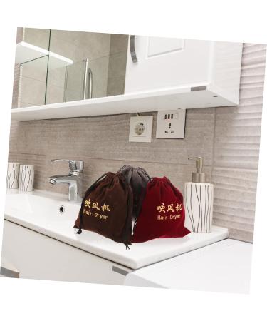 SKISUNO Travel Hair Dryer 3 Pcs Hair Dryer Storage Bag Travel Universal Hair Accessories Travel Shoe Bag - Buy Online on GoSupps.com