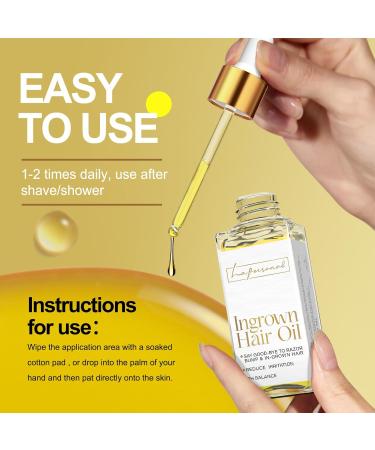 LA.PERSONAL Ingrown Hair Treatment | Razor Bump & Burn Remover Oil for Men & Women | 40 ML | Bikini Legs & Underarm Care - Buy Online on GoSupps.com