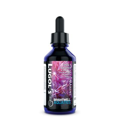 Brightwell Aquatics ABALUG30 Lugols Solution Salt Water Conditioners for Aquarium 1-Ounce