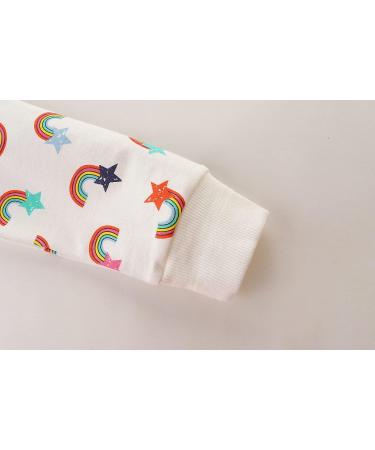 Girls Cotton Sweatshirt | Long Sleeve Toddler Jumper | Age 3-4 Years | White - Buy Online on GoSupps.com