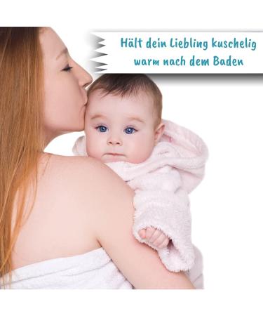 Wolimbo Personalized Children's Bathrobe - 100% Cotton Baby Bathrobe in Steel Blue Whales - Embroidered Name & Motif - Buy Online on GoSupps.com