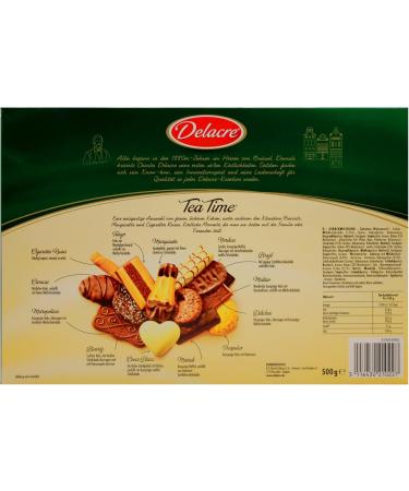  Time to Tea Delacre Tea Time Pack of 6 baking mixes 500g - Buy Online on GoSupps.com