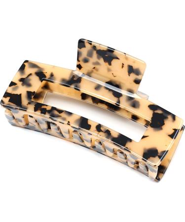 Large Beautiful Turtle Shell Hair Clip Hair Clip Women's Headpiece Elegant Hair Accessory (Tortoise) - Buy Online on GoSupps.com