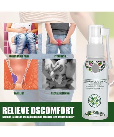 Grgowe 2PC H morro des Spray Sprays Pour H morro des Spray De Traitement Contre Les H morro des H morro des Traitement H morro des Suppositoire Soulage Les Gonflements Et l'Inconfort Des H morro des - Buy Online on GoSupps.com