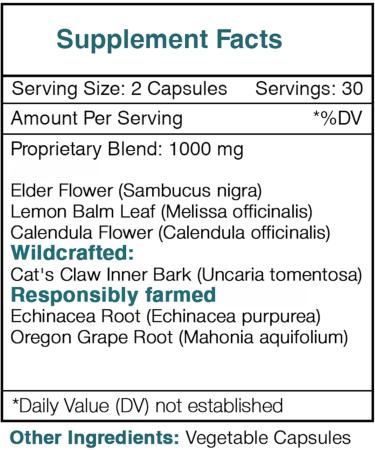 Secrets of the Tribe - Tribal Shield, Immune/Endurance/Wellbeing, Herbal Supplement Blend (60 Capsules) 60 Count (Pack of 1) - Buy Online on GoSupps.com