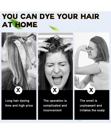 IIIMEIDU Herbal Gray Hair Coverage Shampoo - 3 in 1 Natural Black Color - 500ml for Men & Women - Best International Shipping - Buy Online on GoSupps.com