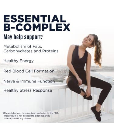 KAL Stress B Complex Vitamin Supplement for Energy and Immune Support - 100 Tablets - Buy Online on GoSupps.com