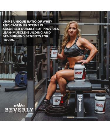 Beverly International UMP Protein Powder 30 Servings Chocolate - Whey-Casein Blend for Lean Muscle & Fat Loss - Easy Digestion, No Bloat (2lb 0.8 oz) - Buy Online on GoSupps.com