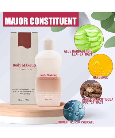 Body Makeup Foundation Body Makeup Waterproof Foundation Body Makeup Foundation 100mL (1pcs) - Buy Online on GoSupps.com