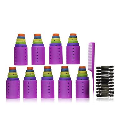 Conair Hair Rollers Magnetic Hair Curler Set - 75-Piece Set with Comb and Clips - Buy Online on GoSupps.com