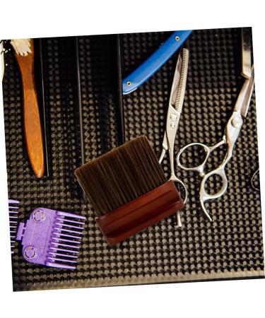 FRCOLOR neck brush Neck Cleaning Brush Hair Cutting duster neck duster bristles salon barber brush Hair Cutting Kits for cleaning barber duster Hair removal brush nylon soft 12X11X2CM Black - Buy Online on GoSupps.com