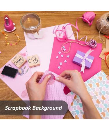 48 Sheets Livholic Pastel Scrapbook Paper 12x12 Inch - Assorted Colors 120gsm - Ideal for Cardmaking, Origami, and Kids Crafts - Buy Online on GoSupps.com