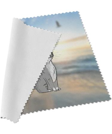 Urban Backwoods Ameowzing Cat Microfiber Cloth - Premium Glasses Cleaning Cloth for Pet Lovers | Ideal for Eyeglasses & Screens - Buy Online on GoSupps.com