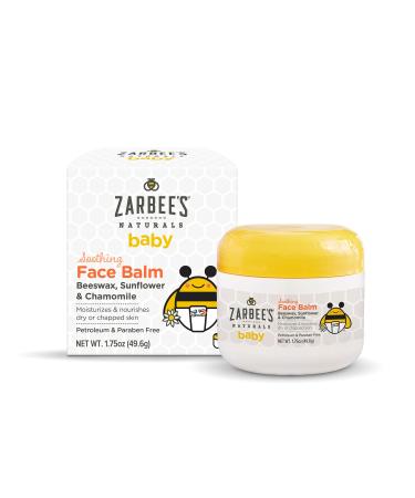 Zarbee's Baby Soothing Face Balm 1.75 oz (49.6 oz)