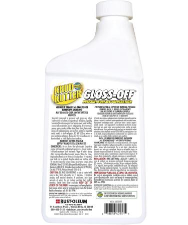 Krud Kutter - GO326 Gloss Off Prepaint Surface Preparation Cleaner - 32 oz - Buy Online on GoSupps.com