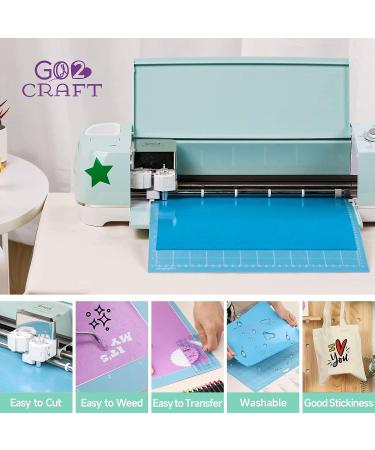 90Pcs Ultimate Cricut Accessories Bundle with Adhesive Vinyl Sheets - Weeding Tools, Transfer Vinyl, Starter Kit for Crafting Projects - Buy Online on GoSupps.com