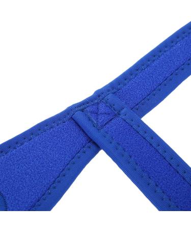 Adjustable Anti Snoring Chin Strap for Men & Women - Breathable Snoreless Sleeping Solution | Blue Head Band | Improve Sleep Quality - Buy Online on GoSupps.com