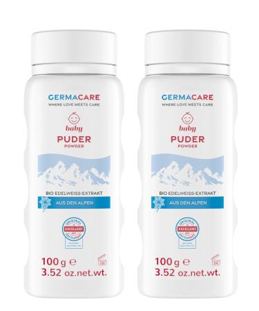 GERMACARE Baby Powder 100g - Deeply protects baby's delicate skin and prevents skin cracks and inflammation with premium ingredients such as