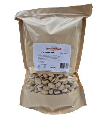 Extra Pistachio with shell Extra Unsalted [1.8 Kg] ? 100% Natural, Landernuts