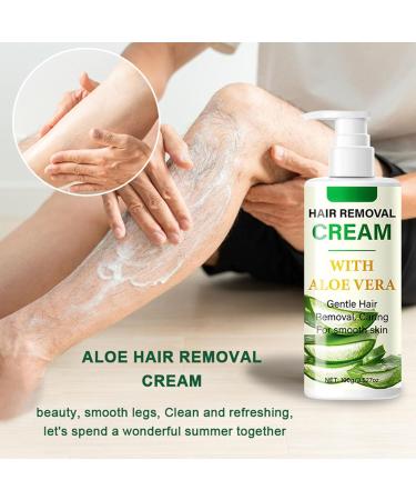 Cr me d' pilation pour homme et femme d pilatoire indolore l'aloe vera cr me d' pilation du visage pour peaux sensibles et intimes hydratante douce - Buy Online on GoSupps.com