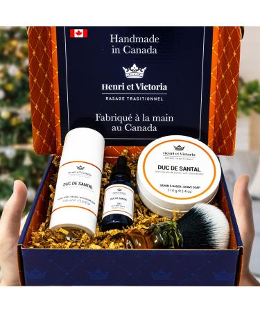 Duc de Santal Shaving Kit | Luxurious Shaving Essentials for Men | International Shipping Available - Buy Online on GoSupps.com