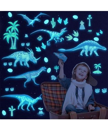 Glow in The Dark Dinosaur Wall Decals Glowing self-Adhesive Stickers for Ceiling Children's Room Removable Fluorescent Wall Stickers Children's Room Stickers Boys and Girls Room Decoration Gift(Dinosaur) - Buy Online on GoSupps.com