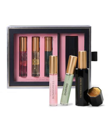 Victoria's Secret Travel Fragrance Spray Gift Set Bombshell Bare & Daring Assorted Scents