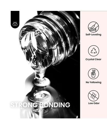 Beetles Gel Polish 5 in 1 Kit: Nail Glue, Base Gel, No Wipe Top Coat - 2PCS 15ML for Gel Nails & Polish | Easy Nail Extension, Long Lasting, LED Gel Shine Finish - Soak Off - Buy Online on GoSupps.com