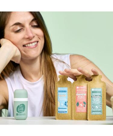  La Saponaria La Saponaria | Sunrise - Biodeo Refill Strong Underarm Deodorant Mango & Grapefruit 40ml - Buy Online on GoSupps.com