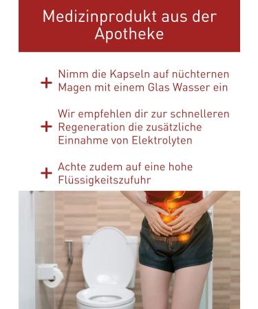 N1 Diarrhea Capsules 90 pcs - Fast Relief for Acute Diarrhea Reduces Duration & Abdominal Pain | Medical Device - Buy Online on GoSupps.com