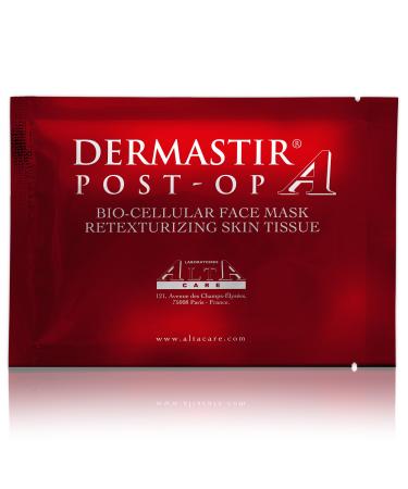 Dermastir Bio-Cellular Retexturizing Face Mask - Antiage Anti-Wrinkle Plumps and Firms the Skin with Hyaluronic Acid - Made in France 30ml