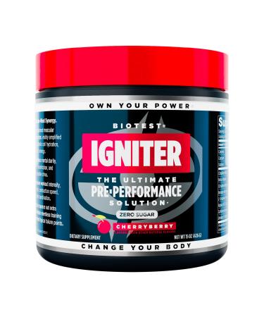 Biotest Igniter Pre-Workout Motivation Switch - 20/40 Servings CherryBerry