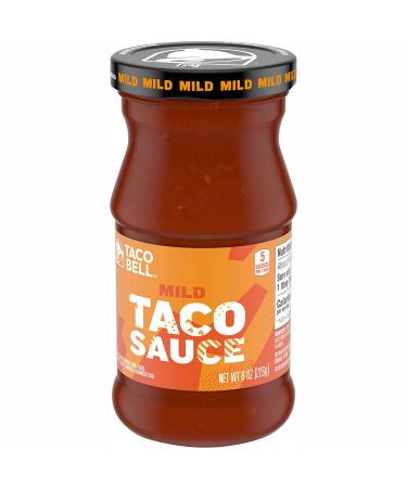 Taco Bell Mild Taco Sauce - 8 oz Bottle | Authentic Flavor for Tacos - Buy Online on GoSupps.com