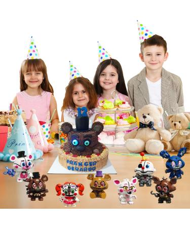 8pcs FNAF Birthday Cake Toppers FNAF Cake Decorating Supplies FNAF Party Supplies - Buy Online on GoSupps.com