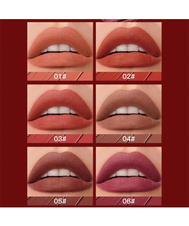  TianWlio Moisturizing Lipstick Plumping Lip Balm Lightweight Velvety Long-Lasting Comfortable Non-Sticky Nude Pink Lipstick Lip Balm - Buy Online on GoSupps.com