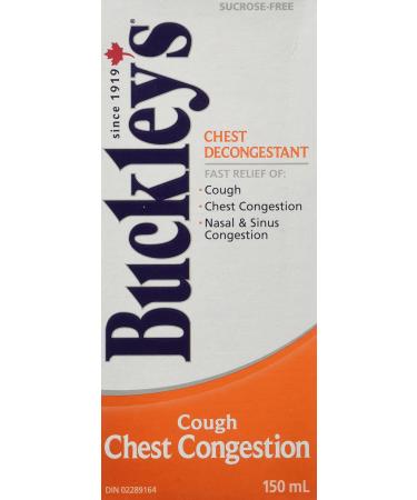 BUCKLEY'S Original 'Chest DECONGESTANT' Syrup for Cough 150 ml Size