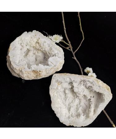 Natural Crystal Rough Natural Raw White Agate Crystal Stones Agate Cluster Geode Quartz Rock Geode Irregular Home Decoration Gemstone Specimen Approx500-600G (Size : Approx300-400G) - Buy Online on GoSupps.com