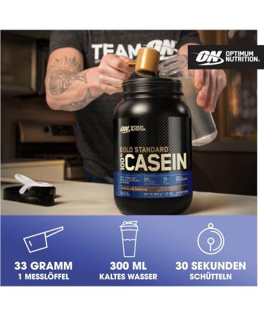 Optimum Nutrition Gold Standard 100% Casein Protein Powder - Strawberry Flavor 55 Portions 1.82 kg | Supports Muscle Growth & Repair Overnight with Zinc Magnesium & Amino Acids - International Shipping Available - Buy Online on GoSupps.com