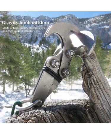 NHPY Climbing Hooks - Foldable Grappling Hook & Carabiner for Outdoor Climbing Survival Gear and Ropes - Buy Online on GoSupps.com