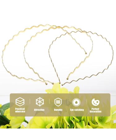 Luxshiny Gold Thin Hair Bands - Simple & Practical Headbands for All Hair Types | International Shipping - Buy Online on GoSupps.com