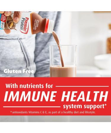 Premier Protein Shake - Chocolate Peanut Butter | 30g Protein 1g Sugar 24 Vitamins & Minerals | Immune Support 11.5 Fl Oz - Buy Internationally - Buy Online on GoSupps.com