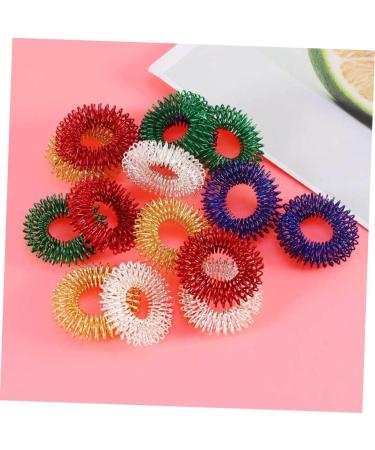 Ultechnovo 18 STK Children's Toys - Acupressure Finger Rings for Stress Relief | Mini Hand-Folding Massage Toys - Buy Online on GoSupps.com