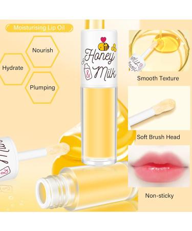 Lip Balm Set Milk Honeybalm Lip Balm Lip Care Moisturizing And Plump Lip Skincare Set - Lip Hydration Exfoliating Minimizing Lip Lines Brightening Lip Repair - Lip Scrub Lip Balm Lip Oil Lip Mask - Buy Online on GoSupps.com