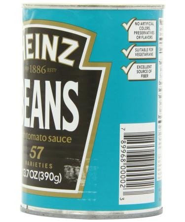 HEINZ Beans in Tomato Sauce - Pack of 12 - 13.7 Oz. - Buy Online on GoSupps.com